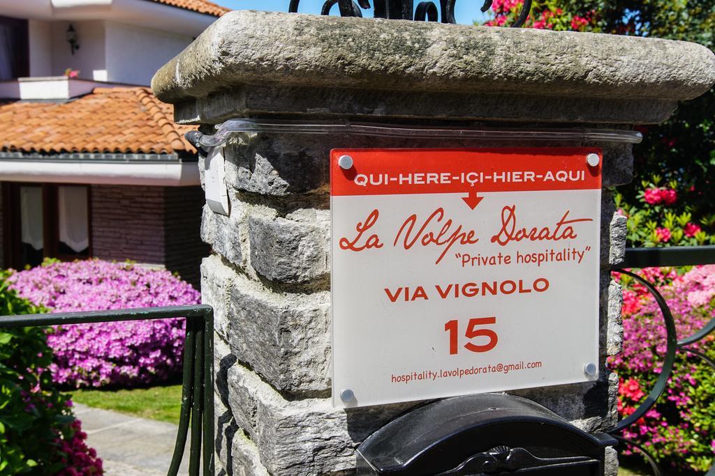 La Volpe Dorata Bed & Breakfast Stresa Exterior photo